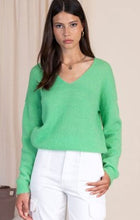 Load image into Gallery viewer, Maison Anje Apple Green Brecif knitted sweater, Size S
