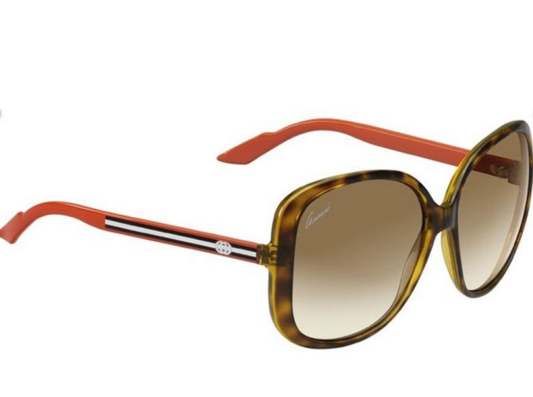 Gucci Orange Orange sunglasses, Size One size