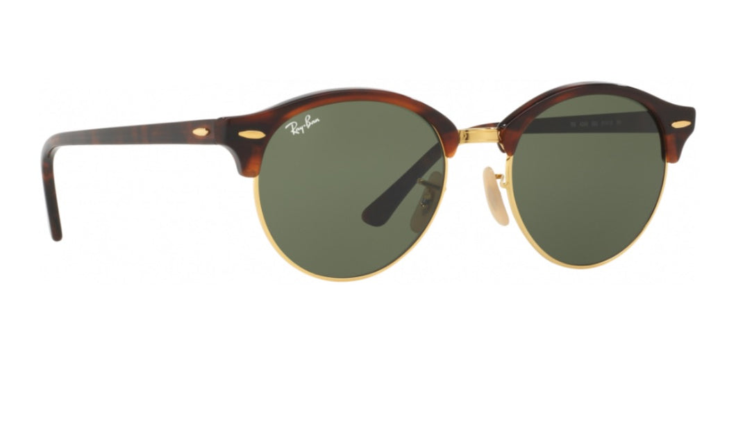 Rayban Brown Club round sunglasses, Size One size