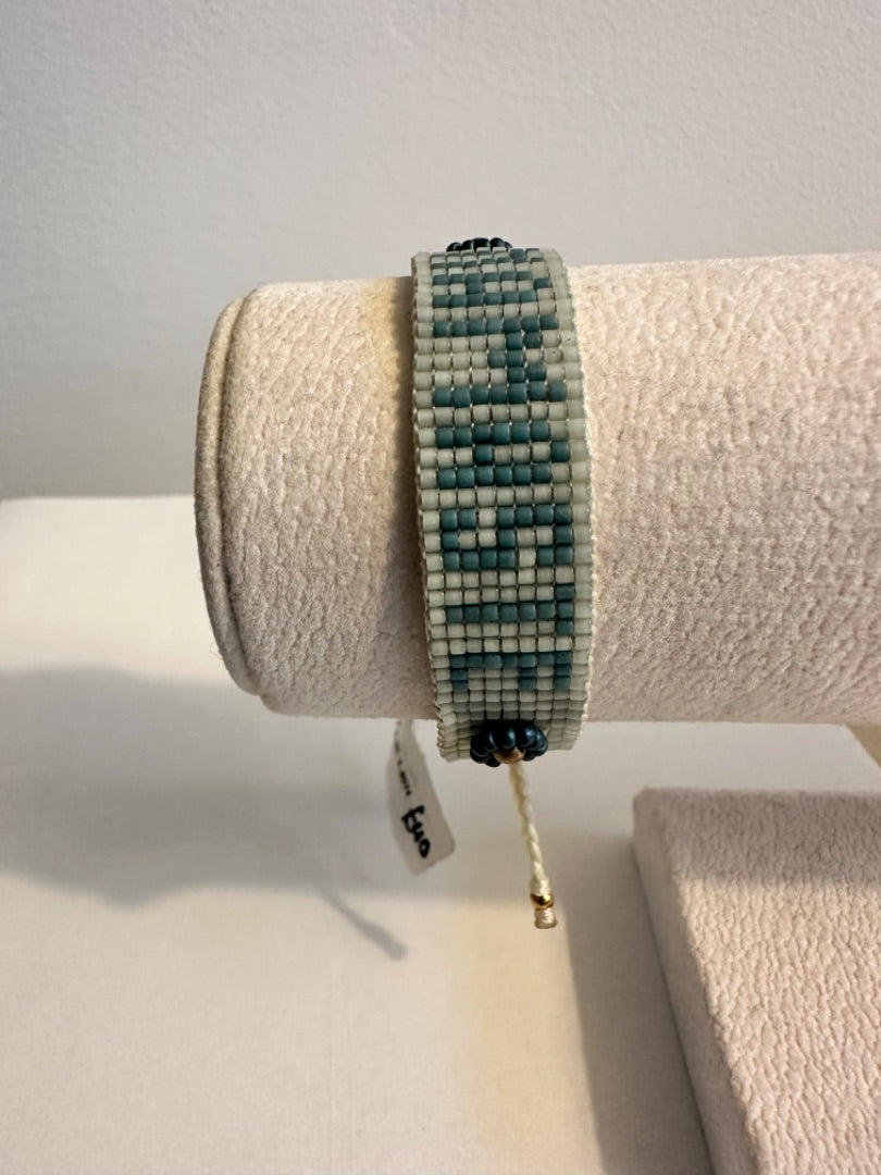 Mishky Blue Namaste Bracelet, Size One Size