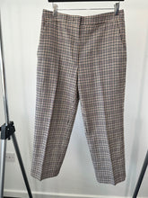 Load image into Gallery viewer, Vivetta Cream &amp; Brown Houndstooth Trousers, Size 44
