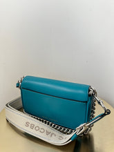 Load image into Gallery viewer, Marc Jacobs Teal The J Marc Mini Handbag, Size Small
