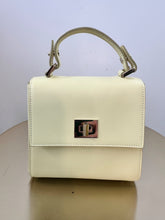 Load image into Gallery viewer, Hugo Boss Pastel Yellow Calfskin Shoulder Bag, Size
