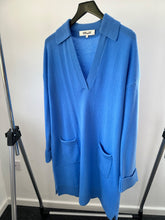 Load image into Gallery viewer, DVF blue malone knit dress, Size M
