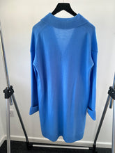 Load image into Gallery viewer, DVF blue malone knit dress, Size M
