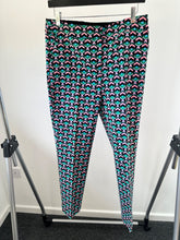 Load image into Gallery viewer, boden Multicoloured Richmond tapered geometric trousers, Size 12R
