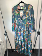 Load image into Gallery viewer, GP &amp; J Baker x H&amp;M Multicoloured Floral tiered dress, Size 32
