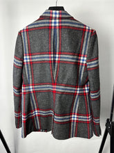 Load image into Gallery viewer, Boden Grey Heritage tweed jacket, Size 12
