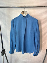 Load image into Gallery viewer, cefinn cornflower blue Riley voile blouse, Size 12
