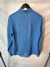 Load image into Gallery viewer, cefinn cornflower blue Riley voile blouse, Size 12
