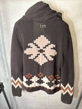 Load image into Gallery viewer, Odd Molly Multicoloured Aztec hooded cardigan, Size medium
