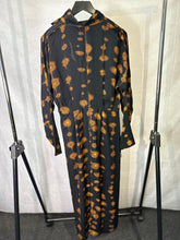 Load image into Gallery viewer, massimo dutti black Spot print midi dress, Size 14
