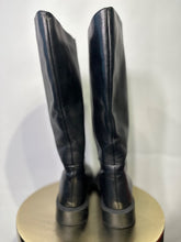 Load image into Gallery viewer, H&amp;M black Knee length boot, Size 41
