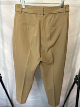 Load image into Gallery viewer, Brunello cucinelli Tan wool belted trousers, Size US6
