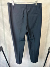 Load image into Gallery viewer, Brunello cucinelli Navy Virgin wool trousers, Size UK12
