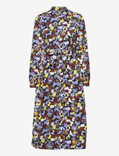 Load image into Gallery viewer, Yas Multicoloured Rosita midi dress, Size medium
