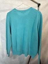 Load image into Gallery viewer, Autograph turquoise cashmere jumper, Size 18
