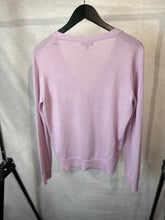 Load image into Gallery viewer, Theory lilac silk &amp; cashmere cardigan, Size large
