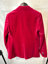 Load image into Gallery viewer, weekend maxmara fushia Alghero velvet jacket, Size 12
