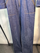 Load image into Gallery viewer, gerard darel blue denim jumpsuit, Size 40
