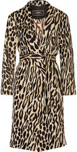 Load image into Gallery viewer, By Malene Birger multicoloured Apponia leopard print coat, Size 38
