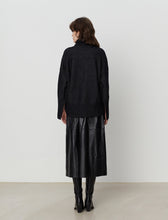 Load image into Gallery viewer, Day Birger et Mikkelsen dark grey High collar jumper, Size small
