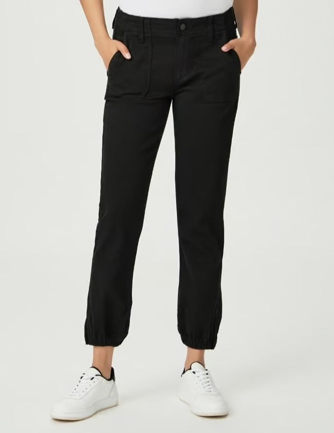 Paige black Mayslie jogger, Size 28