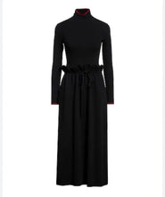 Load image into Gallery viewer, Ulla Johnson Black Knitted midi dress, Size s
