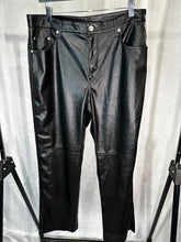 Load image into Gallery viewer, nanushka black Vinni vegan leather pants, Size xl
