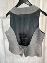 Load image into Gallery viewer, Somerset by Alice Temperley grey herringbone waistcoat, Size 14
