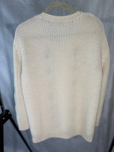 Load image into Gallery viewer, red valentino cream cable knit with velvet trim, Size medium
