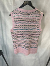 Load image into Gallery viewer, Cutter Brooks multicoloured Fair Isle Tank, Size medium
