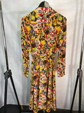 Load image into Gallery viewer, lk bennett Multicoloured dr runa silk shirt dress, Size 12
