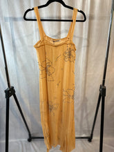 Load image into Gallery viewer, zara peach Embroidered strappy dress, Size small
