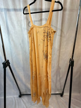 Load image into Gallery viewer, zara peach Embroidered strappy dress, Size small
