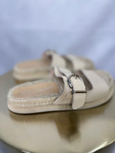 Load image into Gallery viewer, mint velvet beige sophia sliders, Size 39
