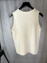 Load image into Gallery viewer, soeur cream namaste vest top, Size 2
