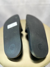 Load image into Gallery viewer, Gucci Black Logo slides, Size 38
