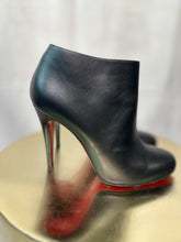 Load image into Gallery viewer, louboutin black belle calf heel boot, Size 39
