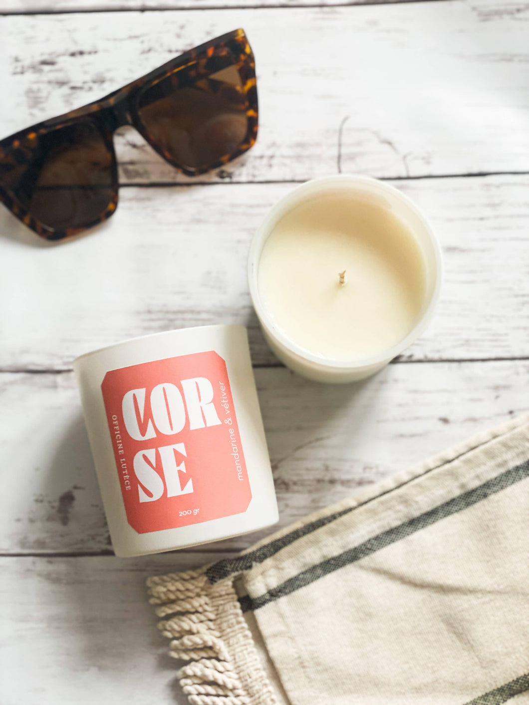 🍊 Corsican candle - Mandarin & Vetiver