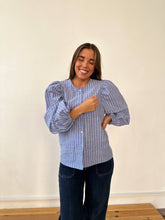 Load image into Gallery viewer, Bella Blue Blouse
