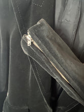 Load image into Gallery viewer, malene birger Black Velvet blazer, Size 40
