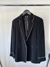 Load image into Gallery viewer, Massimo Dutti Black Single Breasted Jacket, Size 38

