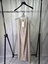 Load image into Gallery viewer, Soeur Taupe Arielle striped sundress, Size 36
