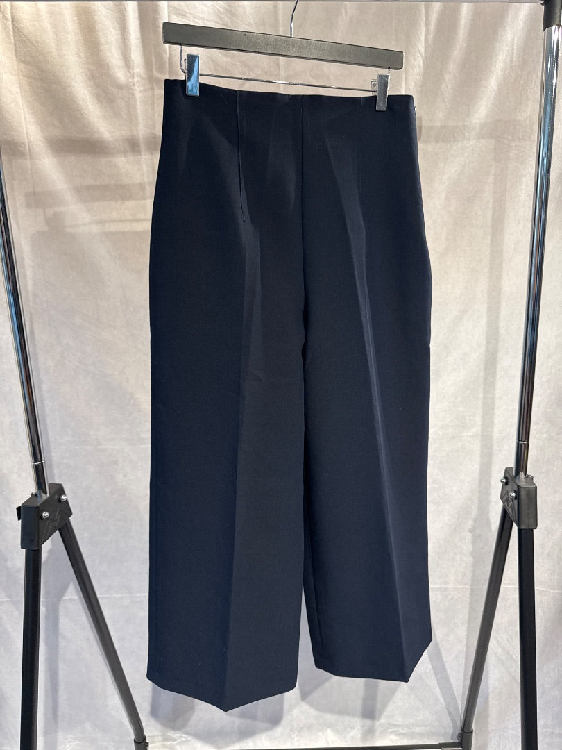 zara navy tailored trousers, Size medium