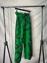 Load image into Gallery viewer, vivienne westwood Green Brushstroke trousers, Size 38
