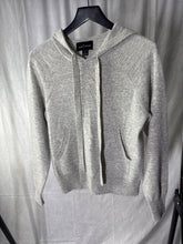 Load image into Gallery viewer, needle &amp; thread Grey Wool &amp; cashmere blend hoodie, Size S
