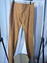 Load image into Gallery viewer, Gerard darel Tan Suede lace up flares, Size 40
