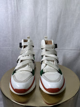 Load image into Gallery viewer, Chloe White Sonnie High top trainers, Size 39
