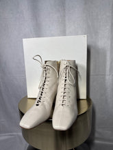 Load image into Gallery viewer, LK Bennett Ivory Arabella leather boots, Size 39
